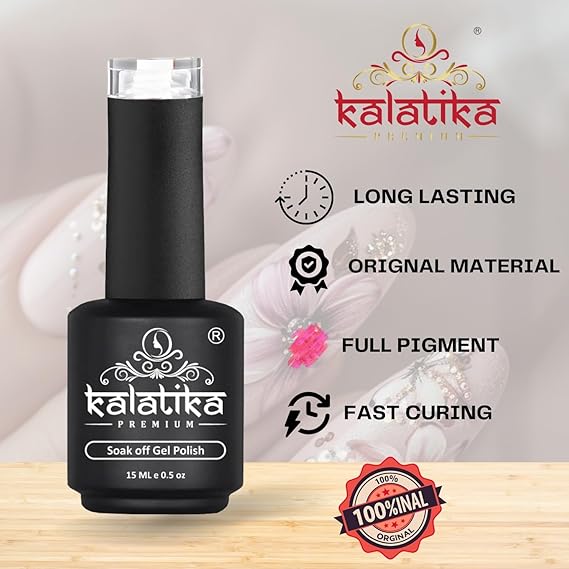 Kalatika Premium Gel Nail Polish(PACK Of 4)