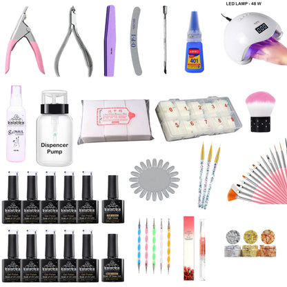 NAIL ART KIT FOR WOMEN – 3500 KIT