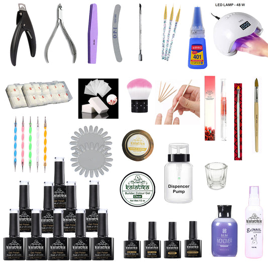GEL AND & ACRYLIC NAIL EXTENSON KIT-4700