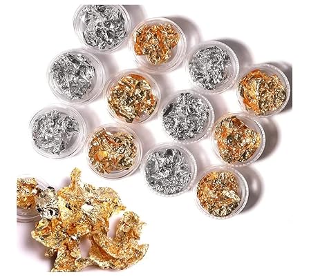 Crushed foil