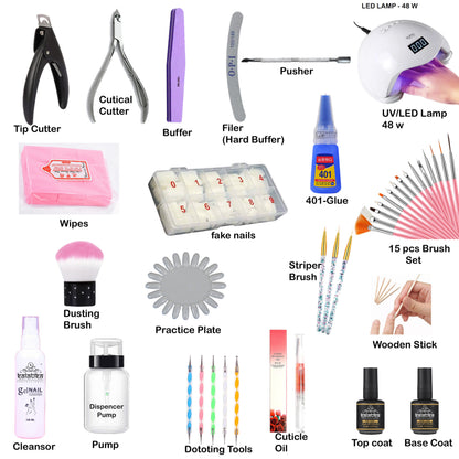 NAIL ART KIT FOR WOMEN – 3500 KIT