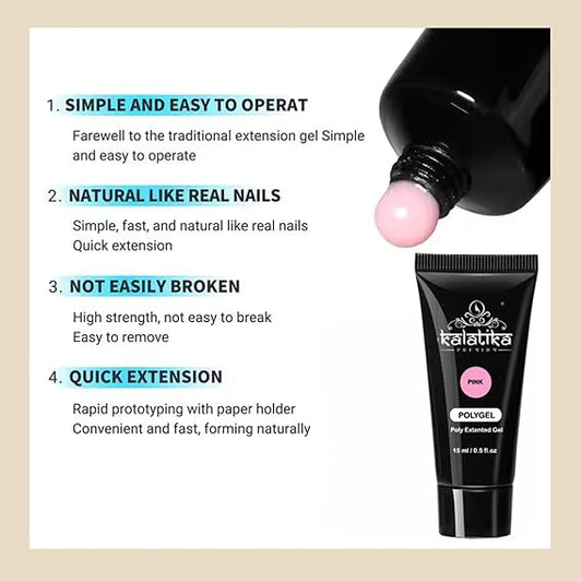 KALATIKA PolyGel Nail Extension Kit