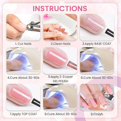 30 PCS GEL POLISH KIT